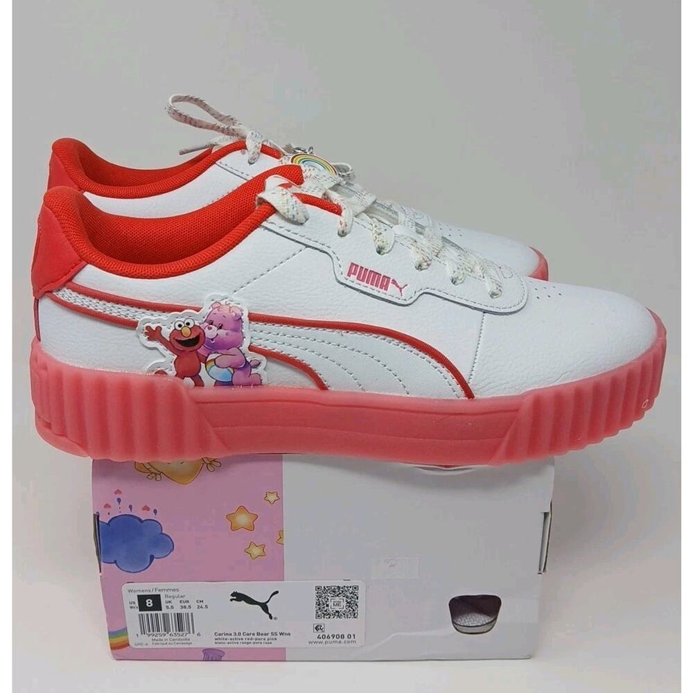 PUMA X Care Bears X Sesame Street Carina 3.0 Sneakers Women’s Sz US 8 New Shoes